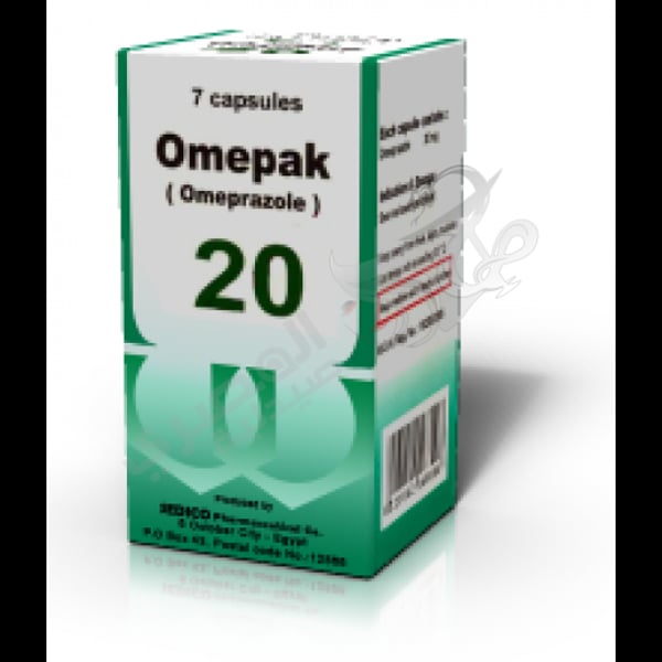 Omepak 20 Mg 7 Capsules