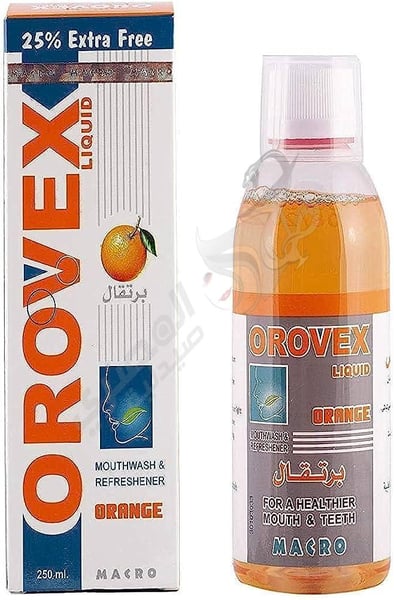 Orovex Liquid Mouth Wash Orange 250 Ml