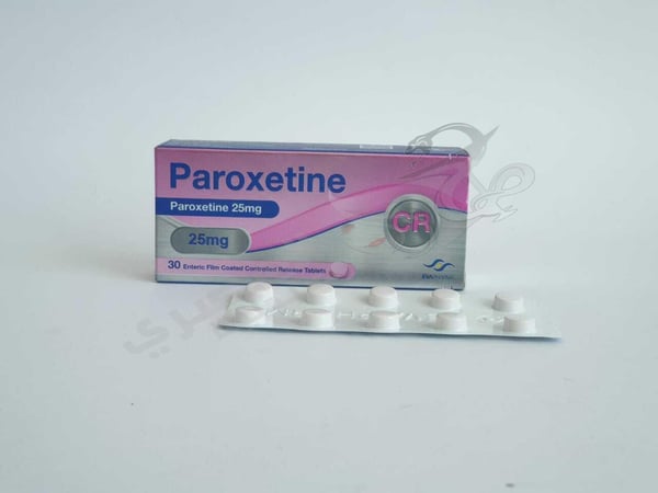 Paroxetine Cr 25 Mg 30 Tablets