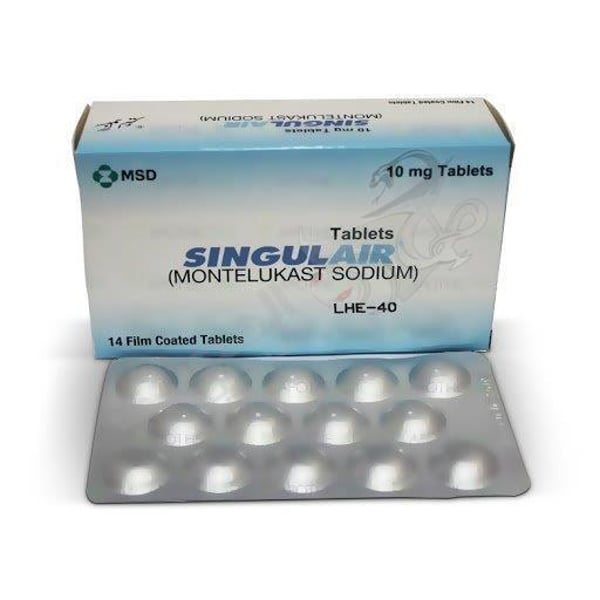 Singulair 10 Mg 14 Tablets