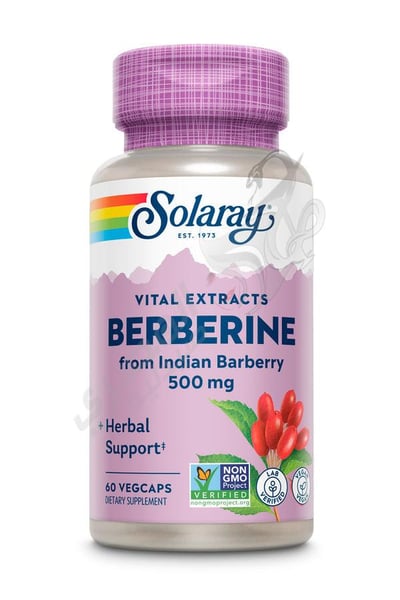 Solaray Berberine 500 Mg 60 Capsules