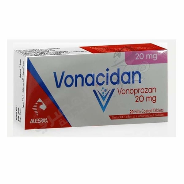 Vonacidan 20 Mg 20 Tablets
