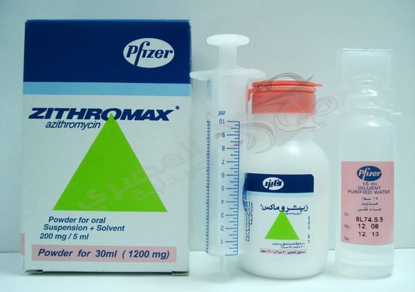 Zithromax 1200 Mg Suspension