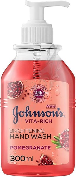 Johnson'S Vita-Rich Hand Wash Pomegranate 300 Ml