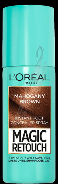 L'Oreal Paris Instant Root Concealer Spray Magic Retouch Mahogany Brown