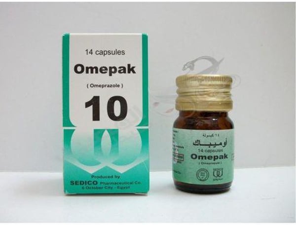 Omepak 10 Mg 14 Capsules