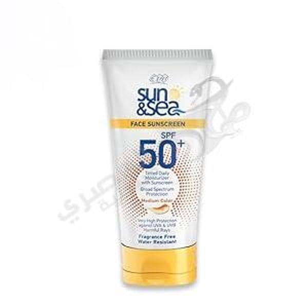 Eva Sun And Sea Tinted Daily Moisturizer With Spf 50 Plus - Medium 40 Ml