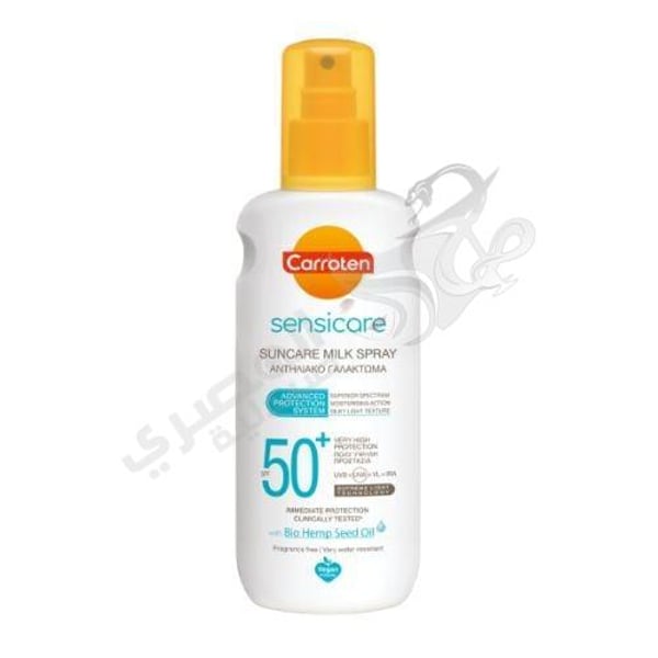 Carroten Sensicare Suncare Milk Spray Spf50 200 Ml