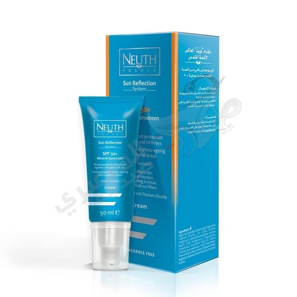 Neuth Sun Reflection System Spf+ Mineral Sunscreen Cream 50 Ml