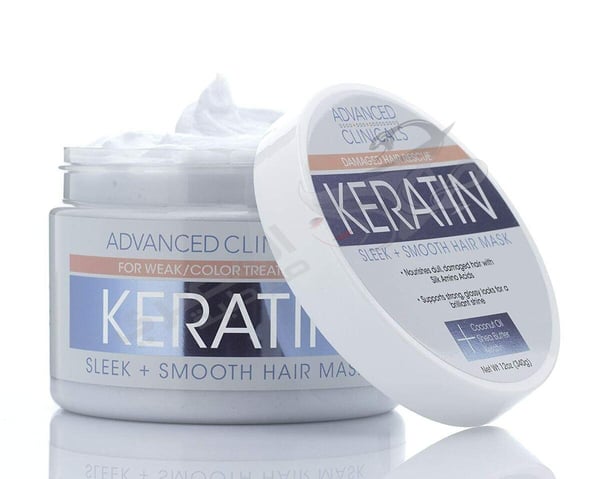 Advanced Clinicals Hair Treatment Mask Color Treated Hair Detoxifying Keratin Conditiones