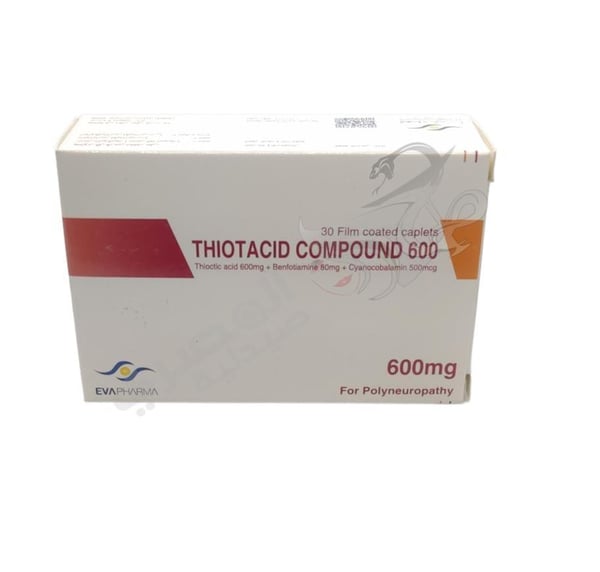 Thiotacid Compound 600 Mg 30 Tablets