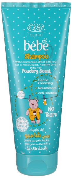 Eva Clinic Bebe Shampoo 12-36Montha Powdery Scent 200 Ml