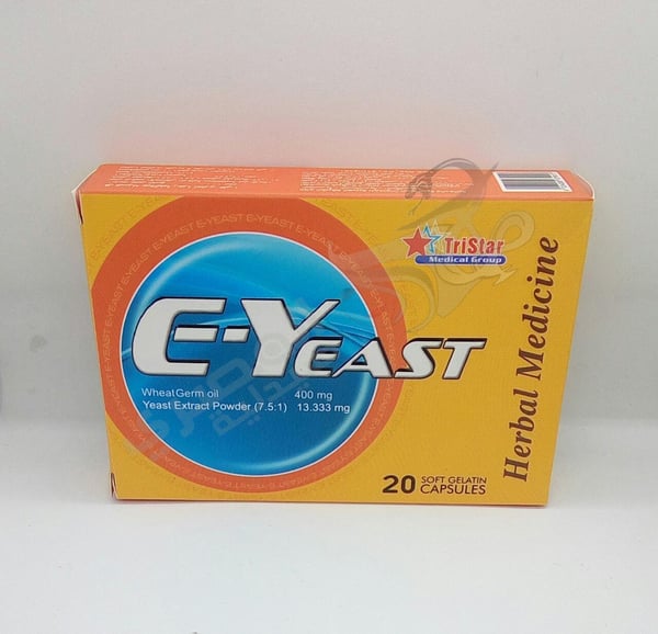 E-Yeast 20 Soft Gelatin Capsules