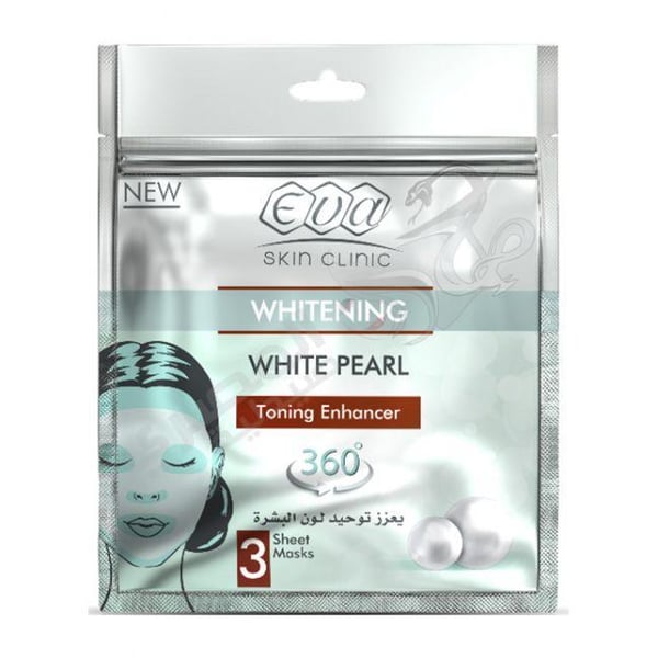 Eva Whitening White Pearl 3 Sheet Masks 42 Ml