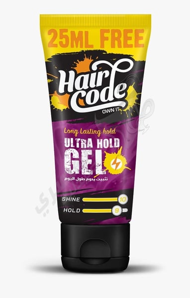 Hair Code Hc Gel Tube Ultra Hold Purple 160+ 25 Ml