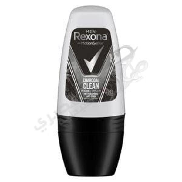 Rexona Men Charcoal Clean Deodorant Roll On 50 Ml