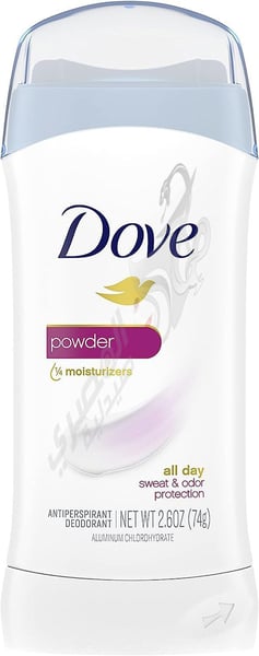 Dove Invisible Solid Powder Stick Deodorant & Antiperspirant 74G