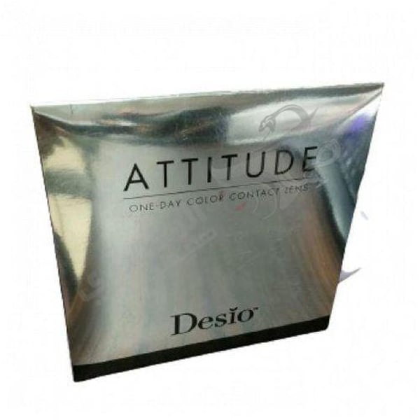 Desio Attitude One-Day Color Contact Lens - Romantic Blue