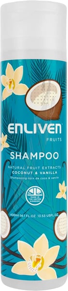 Enliven Coconut And Vanilla Shampoo 400 Ml