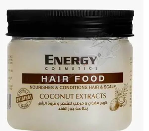 Energy Hair Food Nourishes & Conditions Hair & Scalp Coconut Extracts 200 Ml