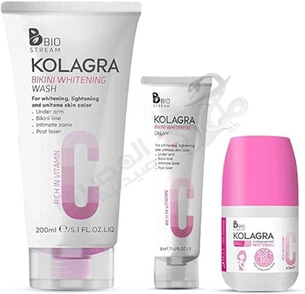 Kolagra Sensitive Care Bundle(Bikini Routine& Roll-On)