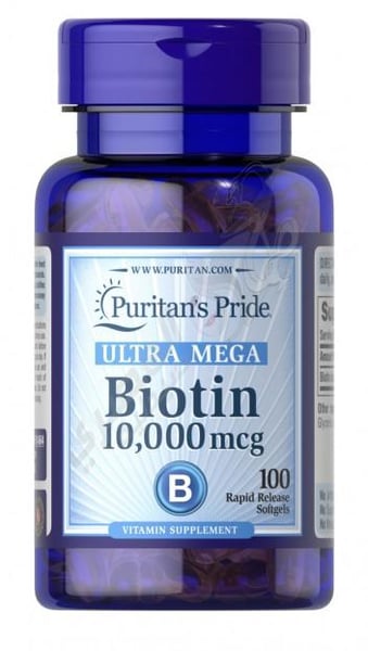 Puritan'S Pride Biotin 10.000 Mg 100 Tablets
