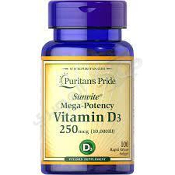 Vitamin D3 250 Mcg (10000 Iu)