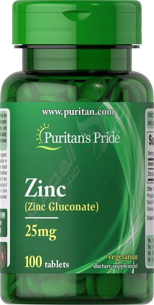 Puritan'S Pride Zinc 25 Mg 100 Tablets