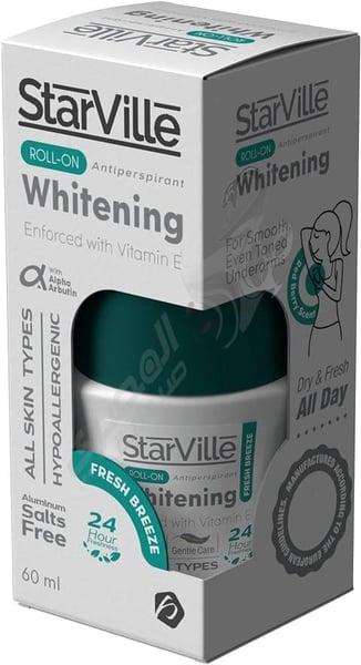 Starville Whitening Roll On Fresh Breeze 60 Ml