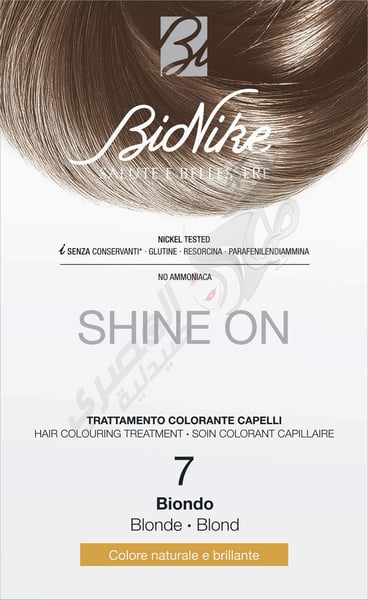 Shine On 7 Bionike Blonde Hair Dye Treatment