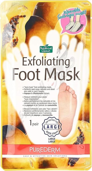 Pure Derm Exfoliating Foot Mask 20 Ml