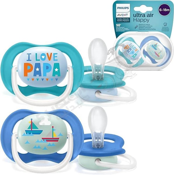 Philips Avent Ultra Air Pacifier For 6-18M Scf080/03