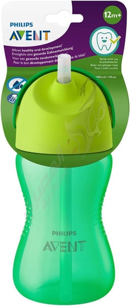 Philips Avent Straw Cup 1Pk - 12M Plus 300 Ml