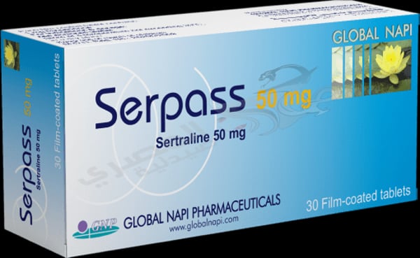 Serpass 50 Mg 30 Tablets