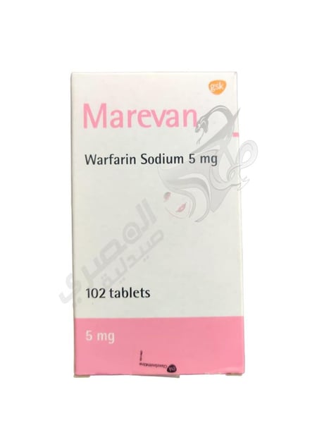 Marevan 5 Mg 102 Tablets