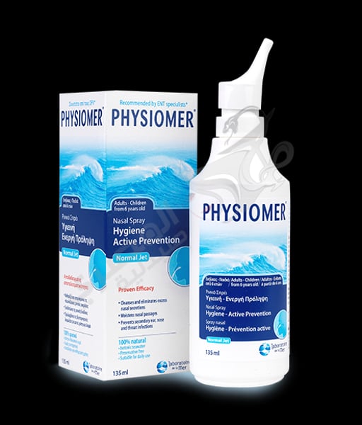 Physiomer Jet Normal Nasal Spray For Adults & Children Age 6+ 135 Ml