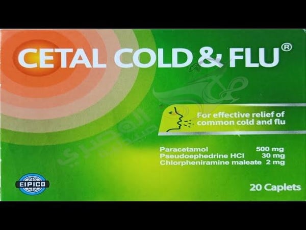 Cetal Cold & Flu 20 Cap
