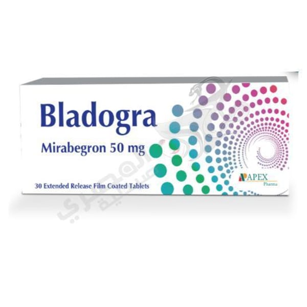 Bladogra 25 Mg 30 Tablets