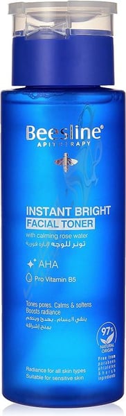 Beesline Instant Bright Facial Toner With Salicylic Acid For Ani-Aging And Acne Prone Skin 200 Ml