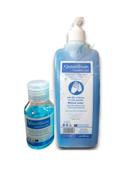 Quintillium Comfort Gel Hand Gel Anti-Septic 1000 Ml + Comfort Gel 100 Ml