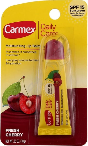 Carmex Moisturizing Lip Balm Fresh Cherry 10 Gm