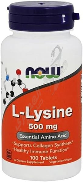 Now L-Lysine 500 Mg 100Vcaps