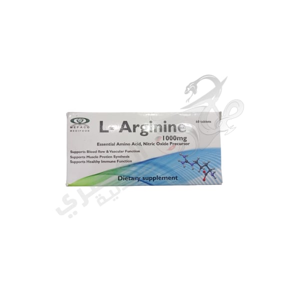 L-Arginine 1000 Mg 60 Tablets