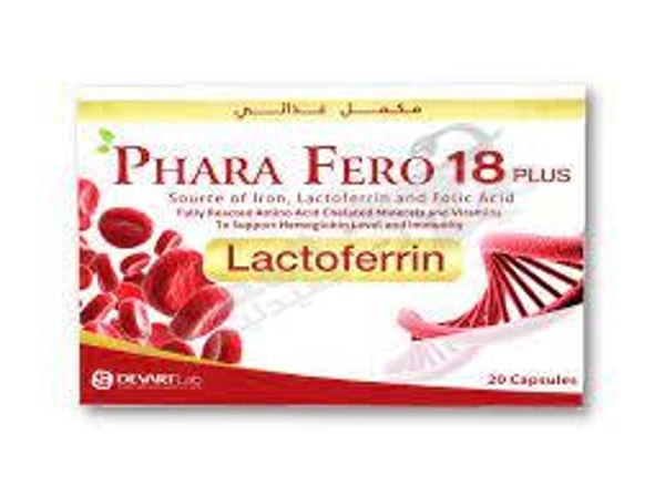 Phara Ferro 18 Plus - 20 Capsules