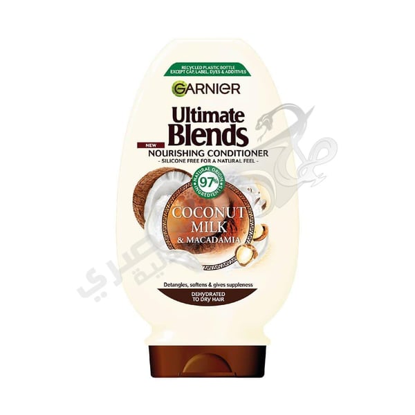 Garnier Ultimate Blends Coconut Milk For Dry Dehydrated Hair Conditioner - 400Ml