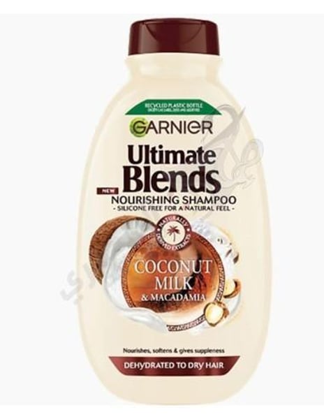 Garnier Ultimate Blends Coconut Milk Macadamia Nourishing Shampoo 400