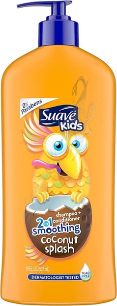 Suave Kids 2 In 1 Shampoo And Conditioner With Coconut Scent 532 Ml