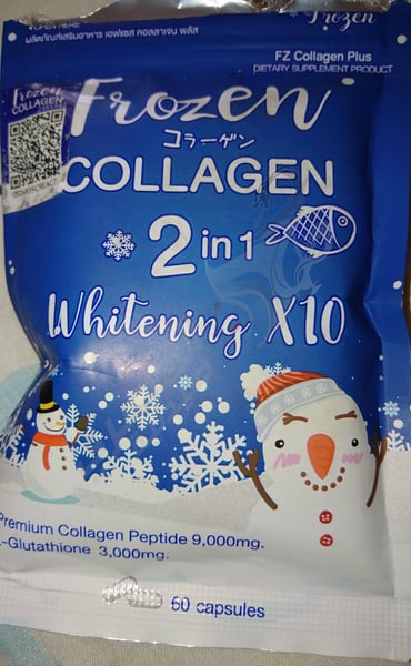 Frozen Collagen 2In1 Whitening 60 Capsules
