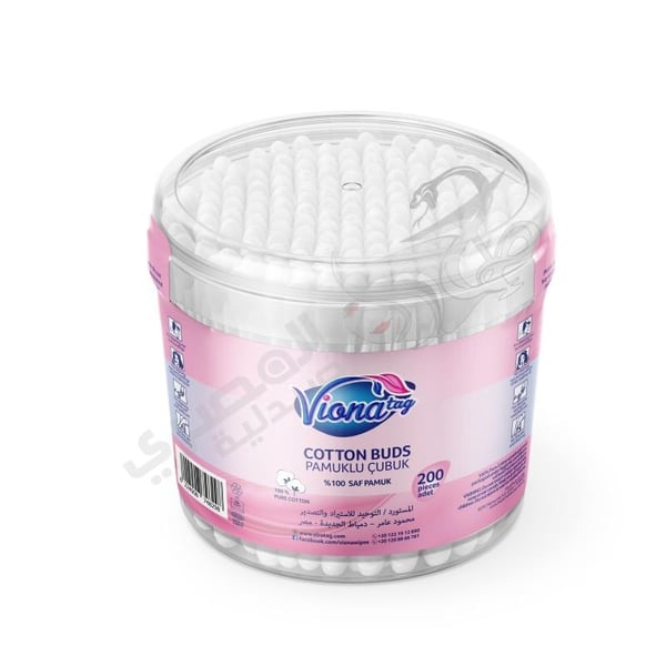 Viona Cotton Buds Box 200 Pieces