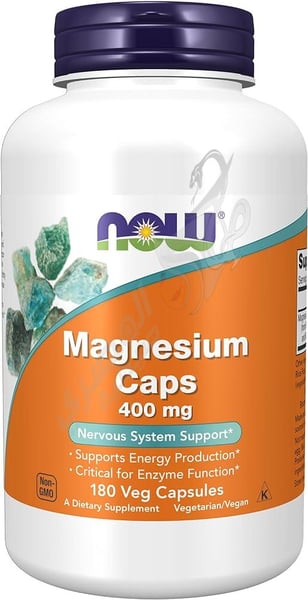 Magnesium Caps 400 Mg 180 Veg Capsules